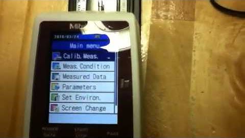 Mitutoyo sj210 Calibration Demo@Lesoshoppe