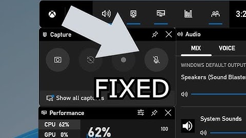 Xbox Game Bar Not Recording Voice/Mic (All Windows PC/Laptop)