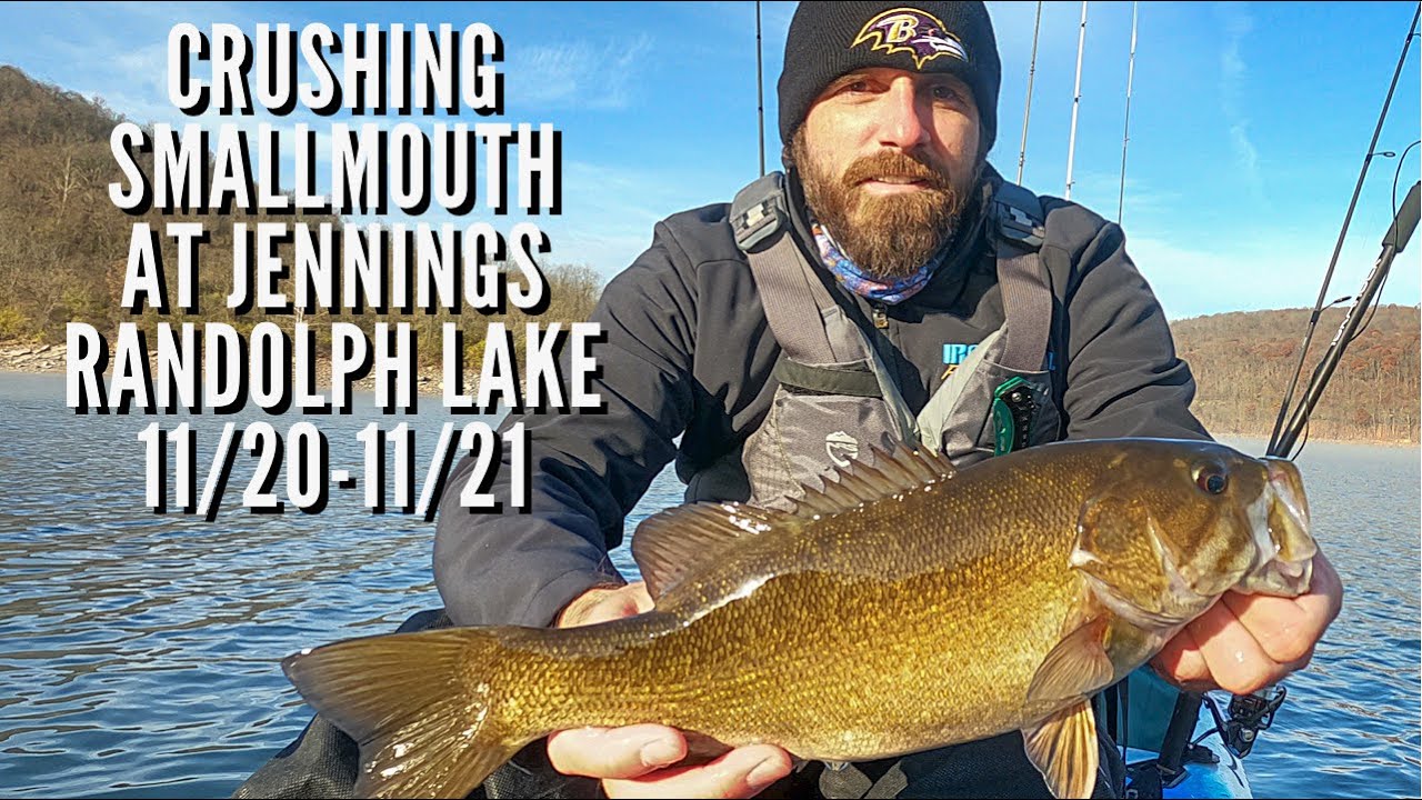 Jennings Randolph Lake awesome Smallmouth Bass Fishing 11/2011/21