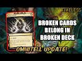 Omnitell updated list with more broken techs  timeless bo1 ranked  mtg arena