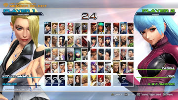 KOF XIV Steam Edition online match play with keyboard (KOF 98 veteran)