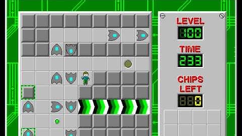 CCLP3 level 100 solution - 218 seconds