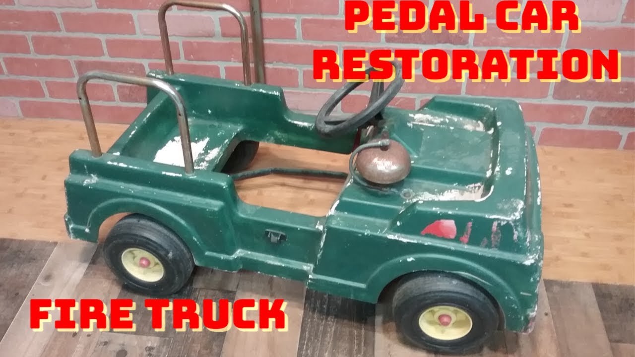 plastic pedal car