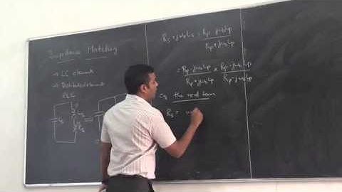 impedance matching part 1- RF and Microwave Engineering-EC2403