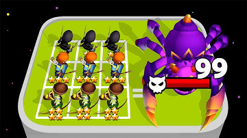 Luck Merge Defense - Merge Clash: Tower Defense TD, Android Gameplay Merge Tactic Battles