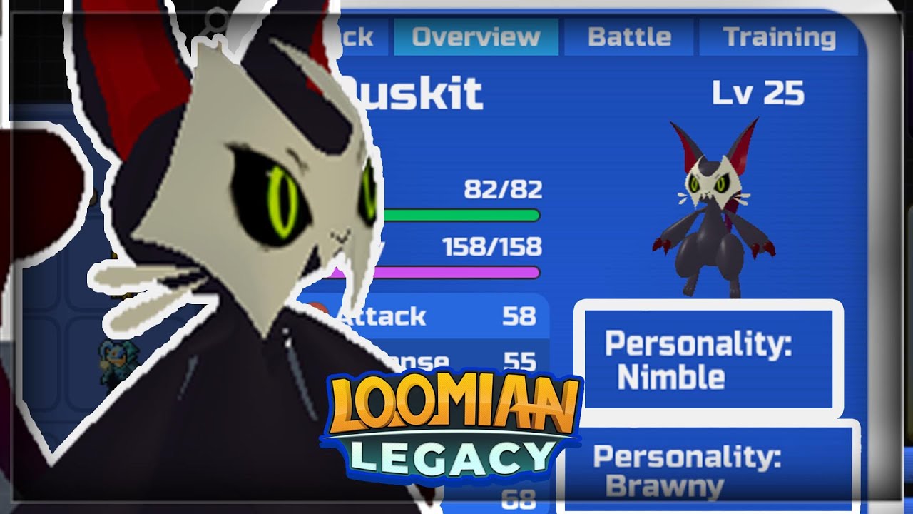 Duskit from loomian legacy on Roblox : r/Miitopia