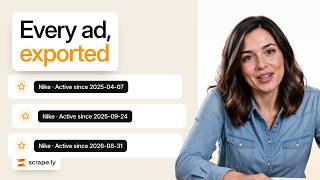 How to Scrape the Facebook Ad Library (Competitor Ads) in Minutes