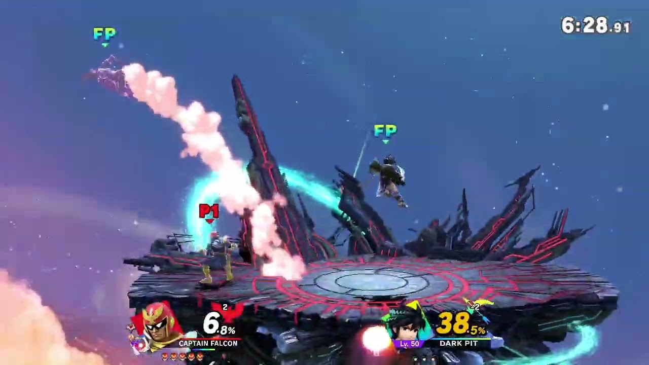 Super Smash Bros. Ultimate: Captain Falcon Vs. Dark Pit