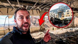 This luxury hotel was completely destroyed during the Syrian Civil War