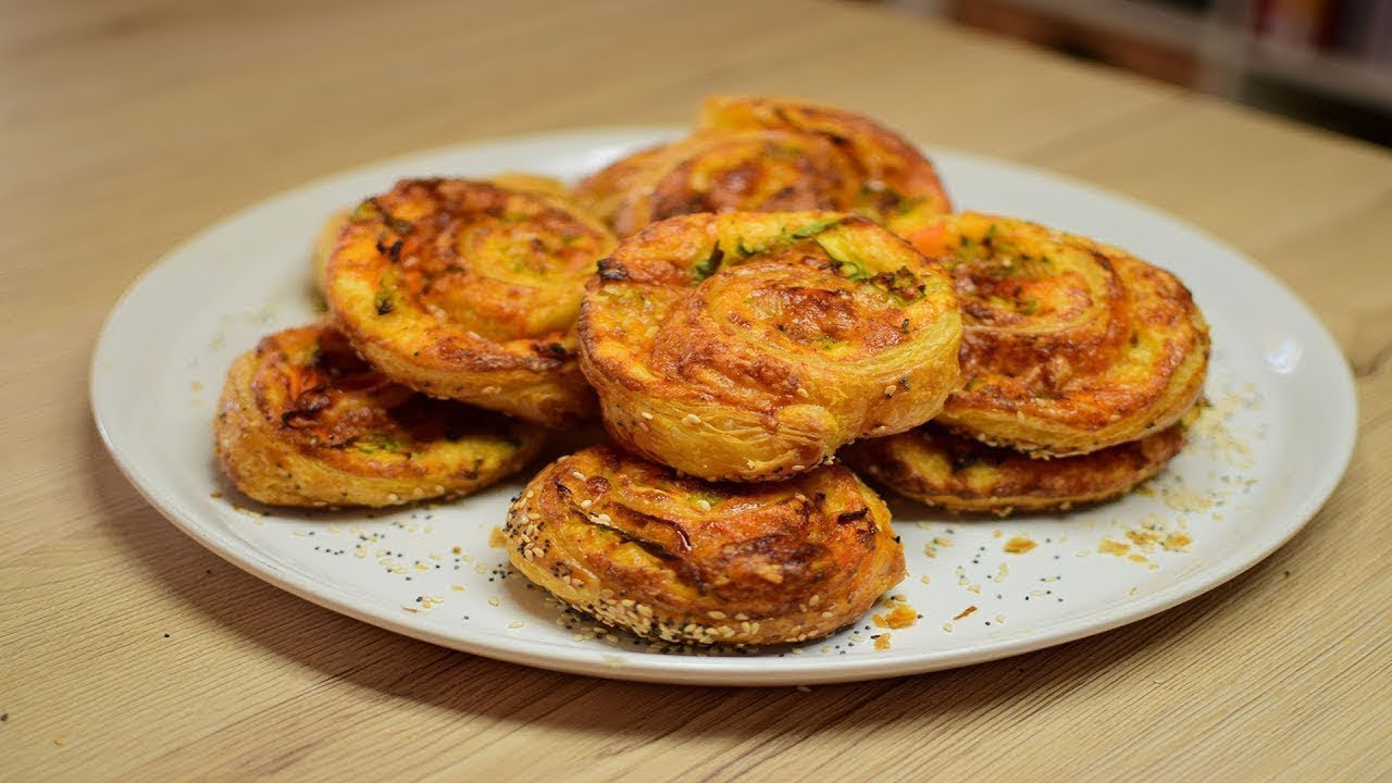 🥐 Ρολάκια Σφολιάτας - Τραγανά, Αφράτα και Απίστευτα Εύκολα! Το Ιδανικό Σνακ για Όλες τις Στιγμές! 😍✨