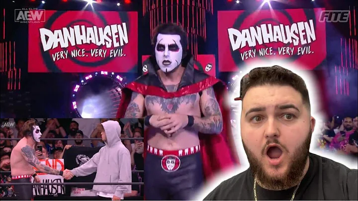 DANHAUSEN’S AEW IN RING DEBUT REACTION!!!