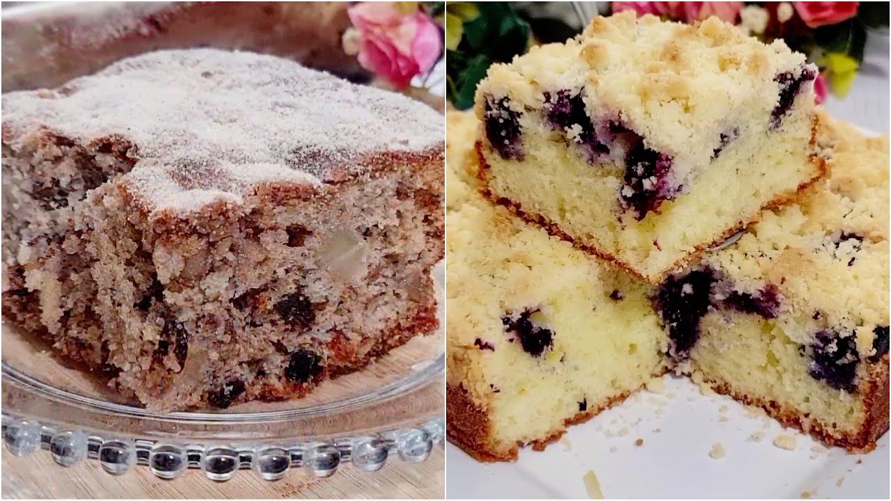 Два быстрых рецепта, которые произвели фурор! Яблочный пирог и лимонный пирог!