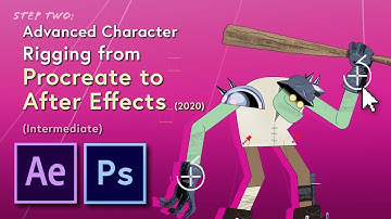 Advanced Character Rigging From Procreate To After Effect