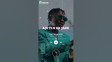 Thumbnail of Party No Dey Stop -Adekunle Gold Ft. Zinoleesky (Lyrics Video) #music #xyzbca #viral #foryoupage