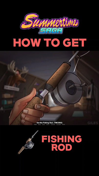 How to get the Fishing Rod in Summertime Saga - #summertimesaga