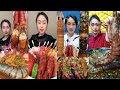 🍤🔥 The Best Seafood Boil Mukbang ASMR | 최고의 해산물 찜 먹방 ASMR | 最高のシーフードボイル大食い ASMR | 最棒的海鲜爆炒吃播 ASMR