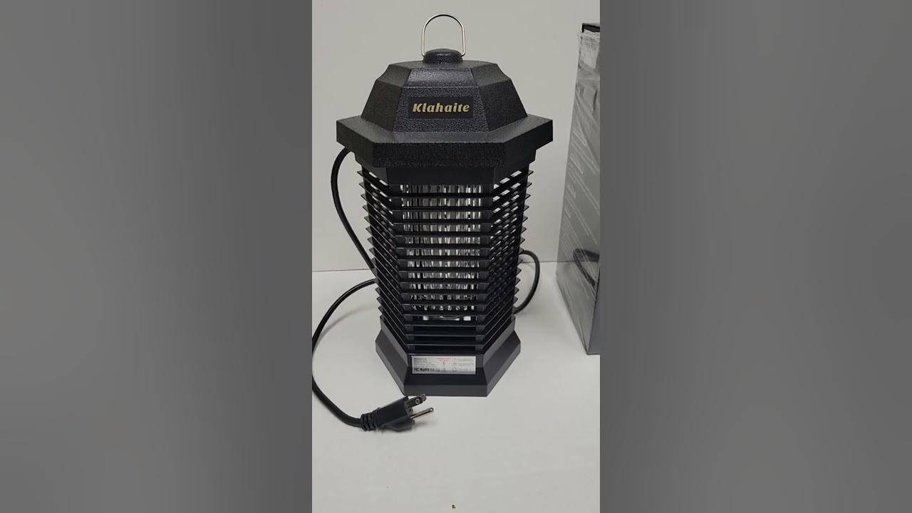 klahaite k15 zap pro bug zapper review YouTube
