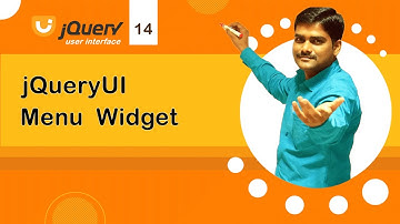 jQuery UI Menu Widget - jQuery UI Tutorial 14 🚀