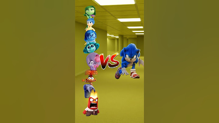 Inside Out 2 VS Sonic The Hedgehog #shorts #insideout2 #sonicthehedgehog