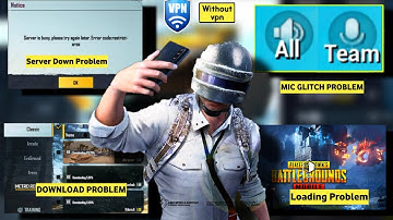 🔥Pubg Server Problem| Mic Glitch| Loading Problem |Resource Pack Problem|Ping Issue| Problem Solved!