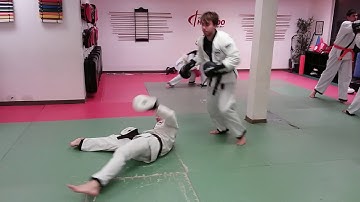 Hapkido Self Defense  | Striking set-ups for take-downs