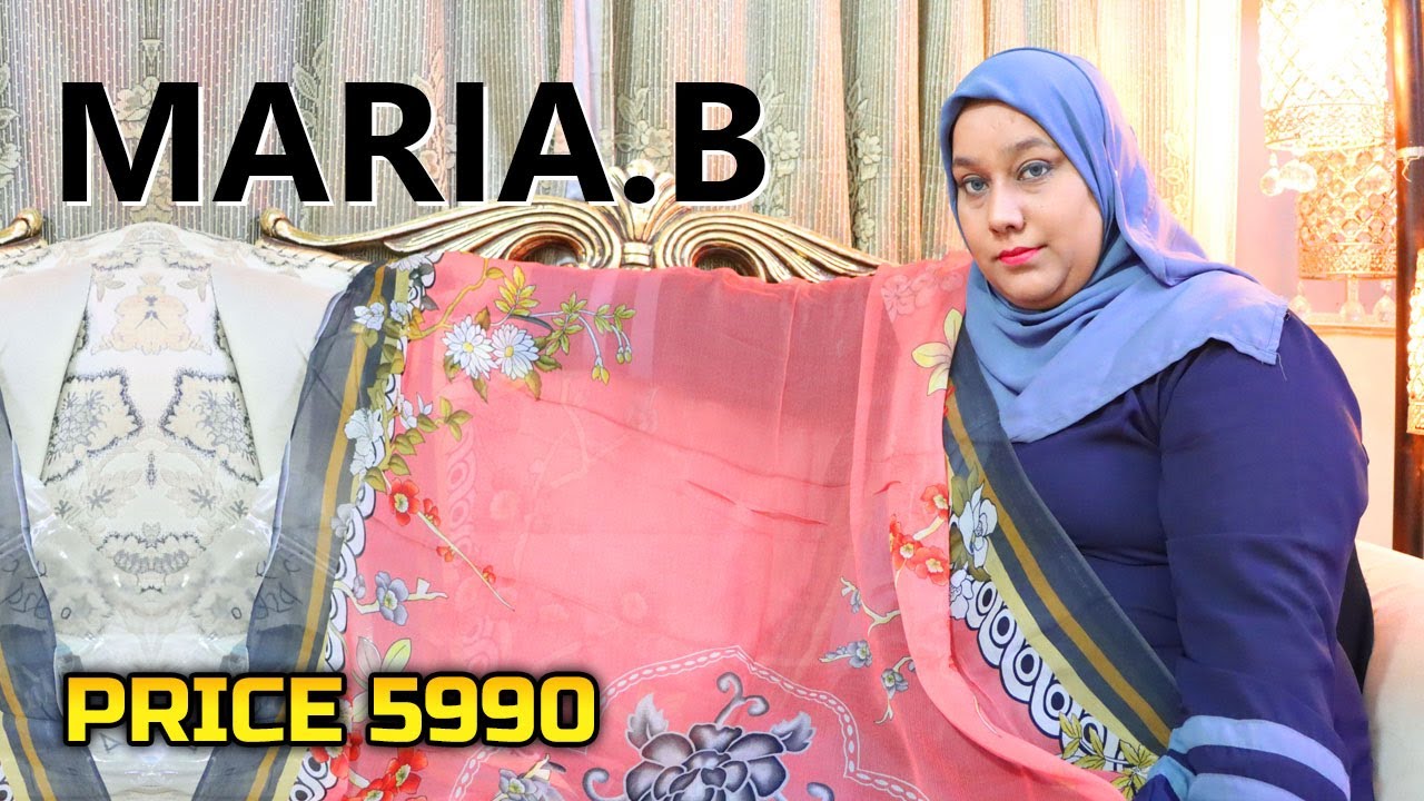 Maria B M Print Winter 2021 | Maria B Unboxing 1A Linen Collection 2021 | Sara Clothes