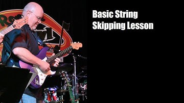 "String Skipping Guitar Lesson: Basic Lick in E Minor | Paul Gilbert Style"