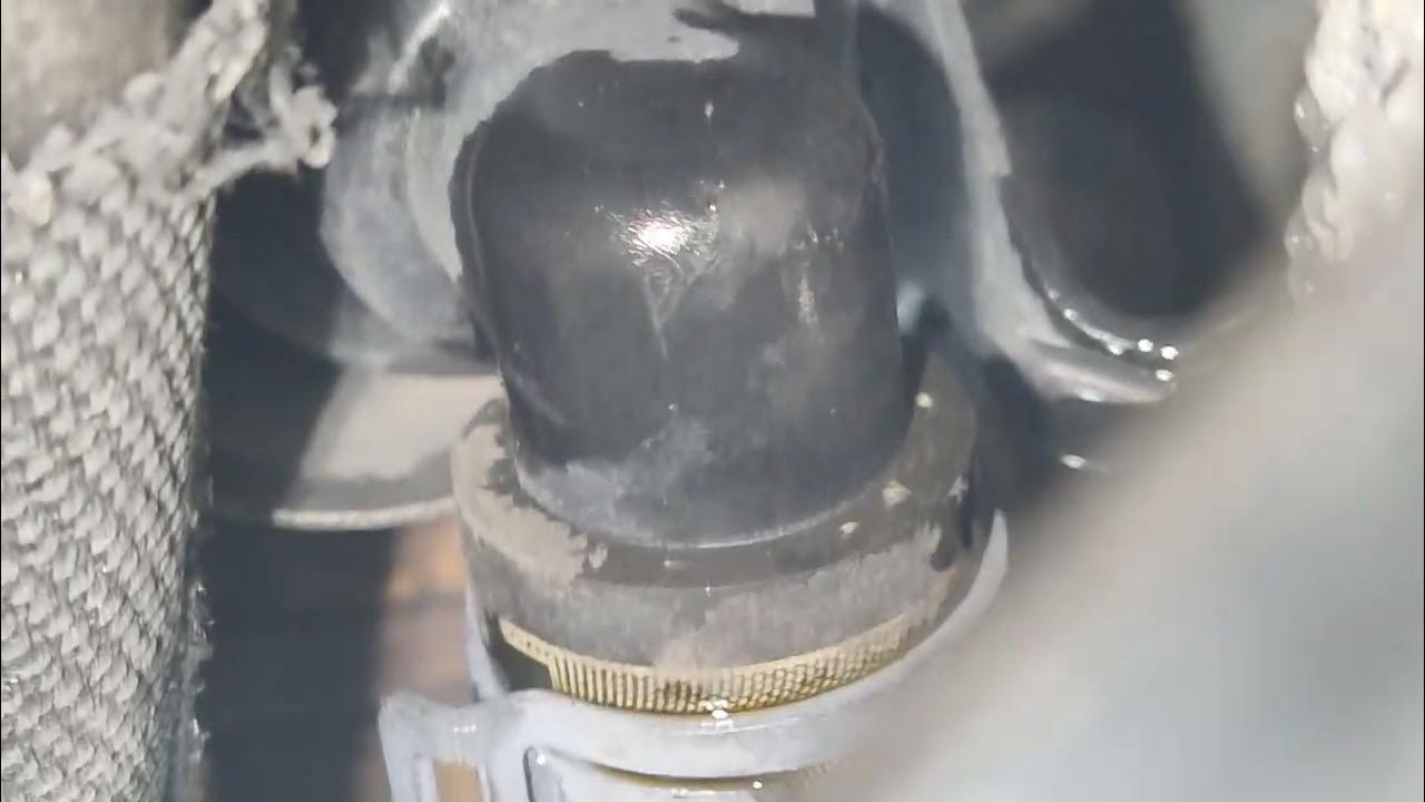2015 A6 motor mounts and coolant leak... transmission cooling valve YouTube