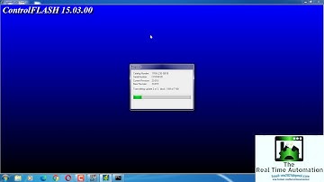 ALLEN BRDALEY COMPACTLOGIX FIRMWARE UPGRADE. 1769-L23E-QB1B CPU