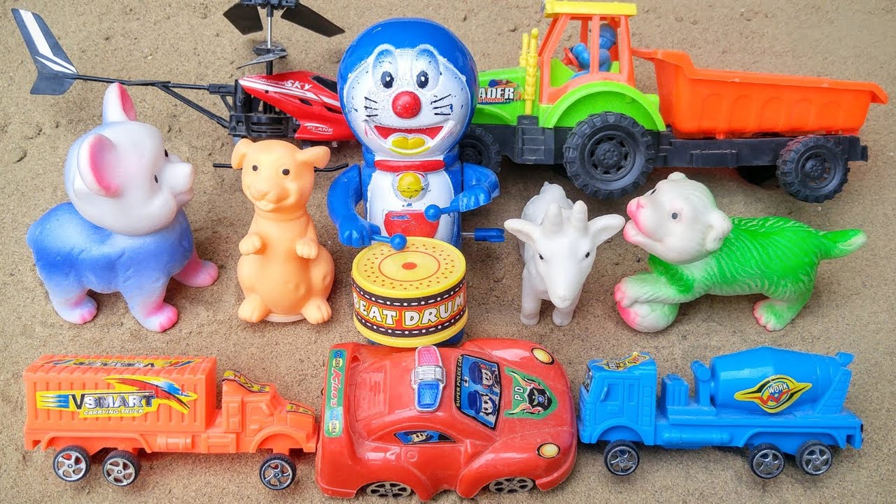 tractor wala cartoon truck and dumper gadi wala cartoon 1303 YouTube