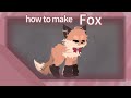  how to make a fox   gacha online tutorial  roblox