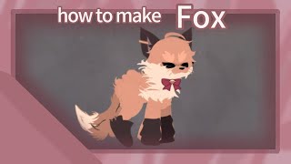 • How to make a Fox • / Gacha Online tutorial / Roblox screenshot 5