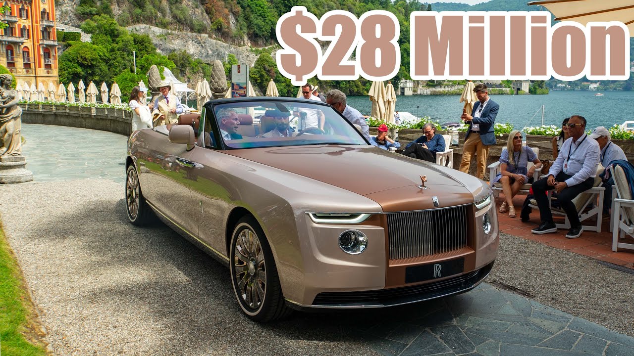 $28 Million Rolls Royce 'Boat Tail' May Be The Most Expensive New