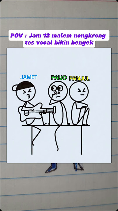 Parodi cover lagu judika aku yang tersakiti bikin bengek #shorts