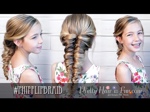 Loop waterfall braid tutorial