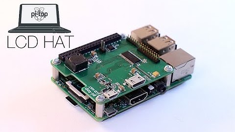 Raspberry Pi HD LCD Screen HAT - Pi-Top