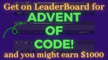 Advent of Code: The Ultimate Guide to Crack Leaderboards! (both Global & Private)