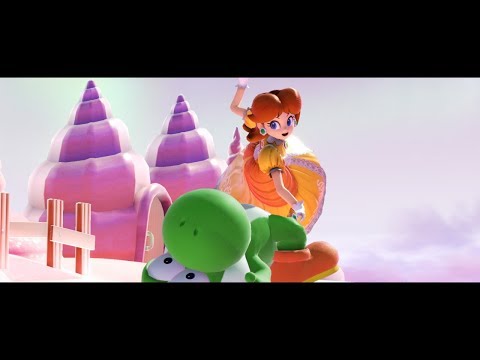 SSBU - Daisy Gets Caught Farting On Yoshi #ssbu