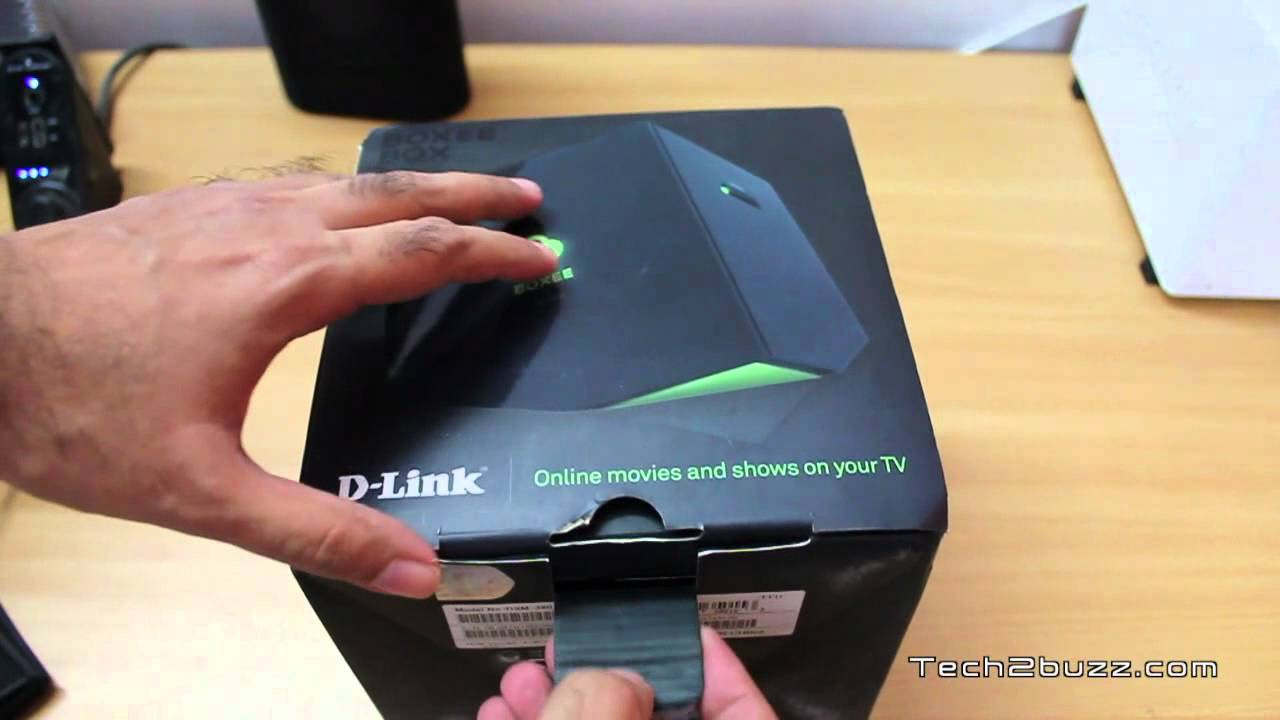Boxee Box internet media streaming player Unboxing