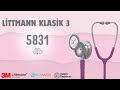 Littmann Klasik 3 Steteskop 5831 Littmann Klasik 3 Steteskop 5831