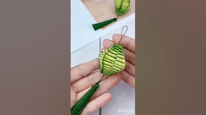 #5minit craft 👌//hand work ##🍃🍃🍃🍃coconut leaf 🍃 👌