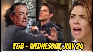 CBS Young and the Restless Spoilers Wednesday July 24