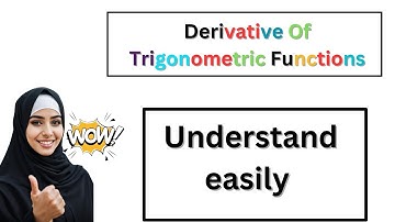 DAE Applied Math 212|Differentiation of Trigonometric Functions|Easiest Maths