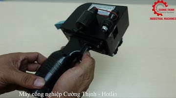 Hướng dẫn thay công tắc in máy in date cầm tay MX3