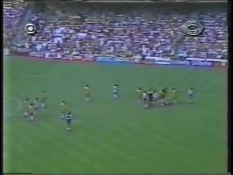 Brasil Argentina Copa 82 Expulsão de Maradona / Brazil Argentina World Cup 82 Maradona sent off