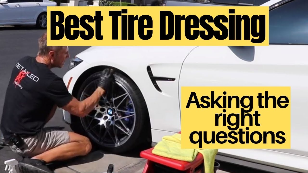 THE BEST TIRE DRESSING! Who will win? (PART 1) 