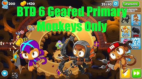 BTD 6 - Geared Primary Only