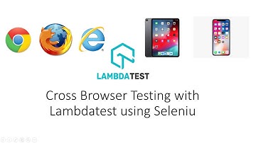 Cross Browser Testing in Selenium Using Lambdatest