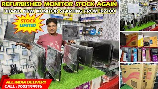 Refurbished Monitor Stock Back Again | Brand New Monitor Starting From @2100 | tech2tech | ExIndia