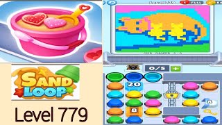 Celebrity 🏖️ Sand loop level 779 solution and walkthrough for gameplay  Wealth